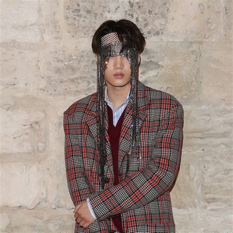 gucci cruise 2019 kai|Kai of EXO Wears Sparkling Fringed Headband to Gucci Cruise .